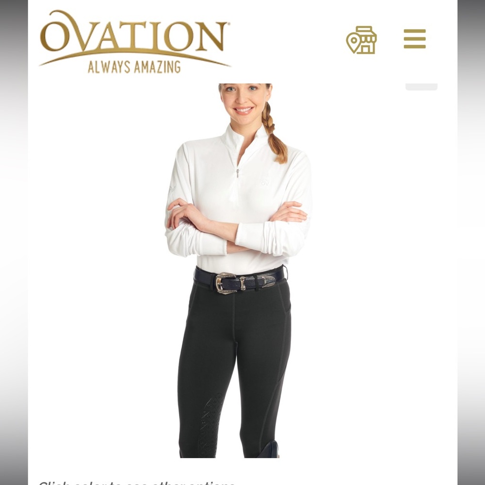 NWT- OVATION AEROWICK SILICONE KNEE PATCH
TIGHT - BLACK